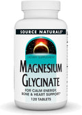 Glicinato de Magnesio Source Naturals 200mg - 120 tabletas