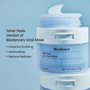 Biodance Cera-Nol Hydrogel Toner Pads 60 Pads