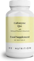 Hey Nutrition Coenzima Q10 100mg Ubiquinona - 60 Softgels