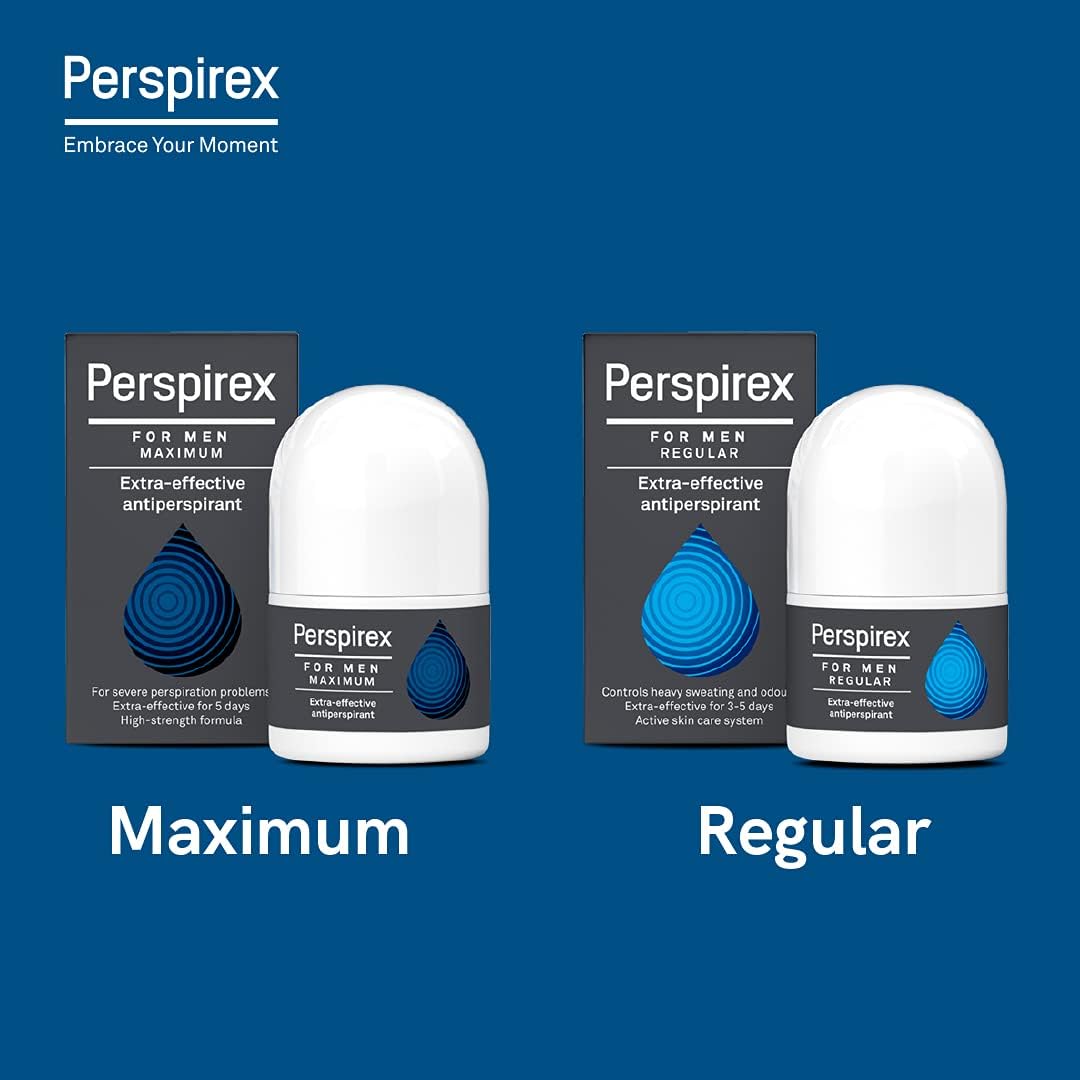 Perspirex High-Performance Antiperspirant Roll-On for Men - 20ml variants