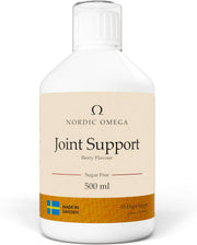 Nordic Omega Joint Support Collagen liquid bottle berry flavour sugar free 500ml