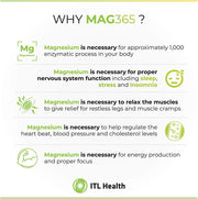 MAG365 Magnesium Citrate Powder, Passion Fruit - 300g