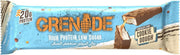 Grenade Chocolate Chip Cookie Dough High Protein Low Sugar Bar 12 x 60g