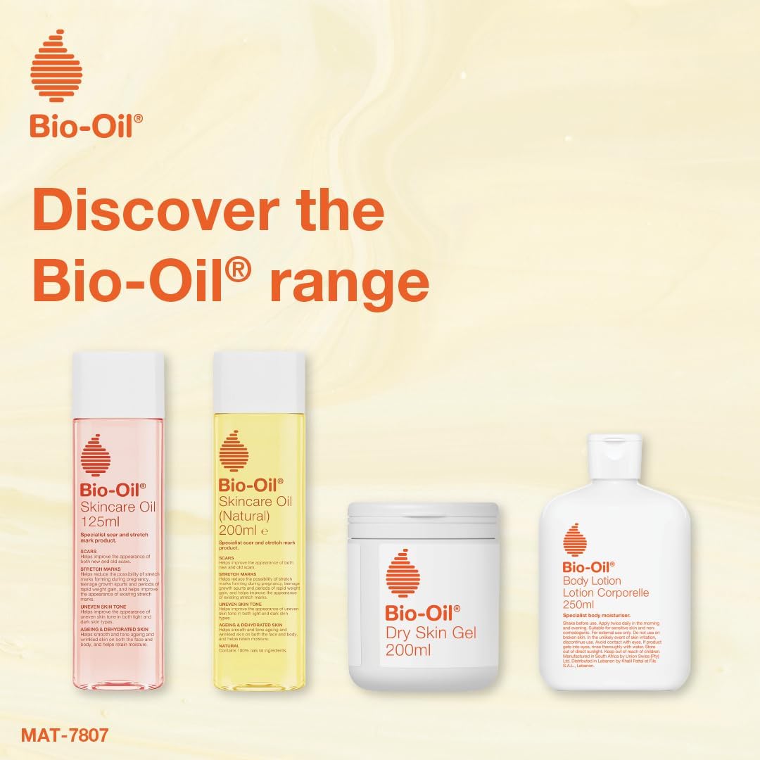 Bio-Oil Natural Skincare Oil for Scars & Stretch Marks 60ml Oil range