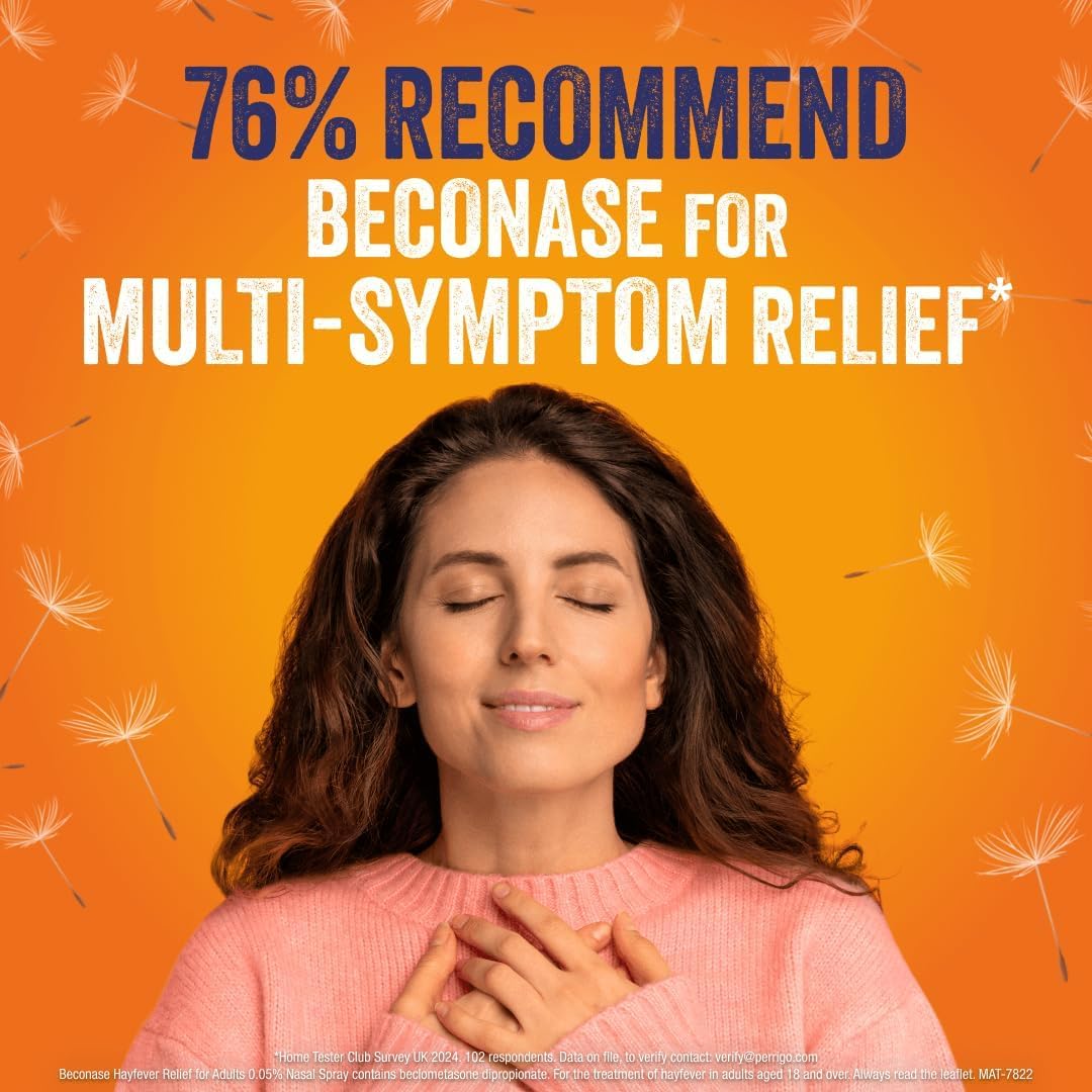 Beconase 8-in-1 Adult Hayfever Relief Nasal Spray 0.05% 100 Sprays