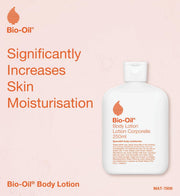 Bio-Oil Ultralight Moisturising Body Lotion, pump bottle packaging, fragrance not specified, 175ml, ingredients information