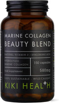 KIKI Health Marine Collagen Peptides with Vitamin C - 150 Capsules
