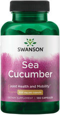Swanson Pepino de Mar 100 Cápsulas | Apoyo para la Salud y Movilidad Articular | 500 mg