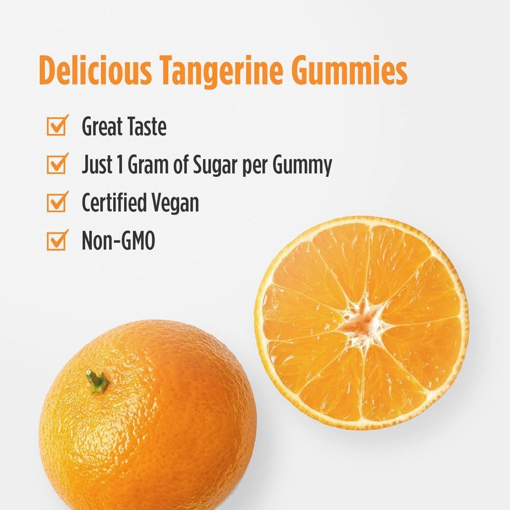 Nordic Naturals Extra Strength Vitamin C 500mg, Tangerine - 60 Gummies