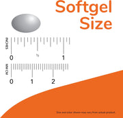 NOW Saw Palmetto Extract 160mg Softgels size
