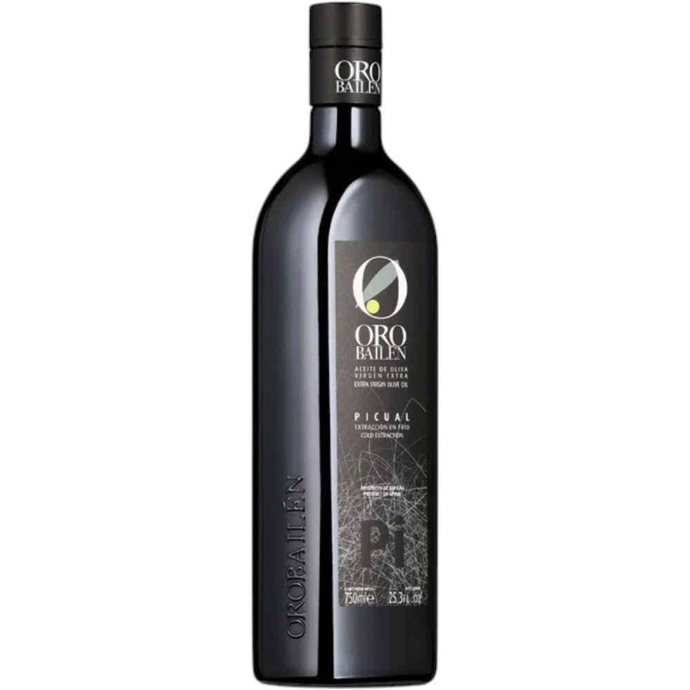 Oro Bailen Picual Extra Virgin Olive Oil 750ml bottle front packaging
