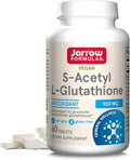 Jarrow Formulas S-Acetil L-Glutatión 100mg Tabletas - 60 Unidades