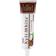 NOW Solutions XyliWhite Coconut Oil Toothpaste Gel Mint Flavour 181g tube front packaging