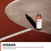 Vitamin Well Hydrate vitamin drink rhubarb strawberry bottle 500ml 