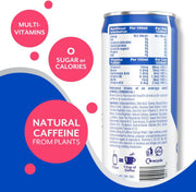 Aspire Healthy Energy Mixed Berry 12 x 330ml cans ingredients and nutrition information