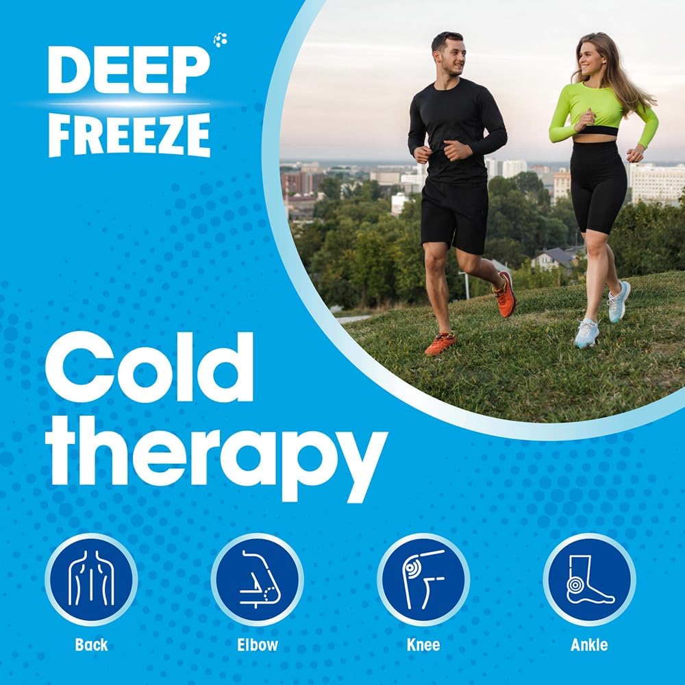 Deep Freeze Cooling Gel for Muscle & Joint Comfort - 100g Fast-Absorbing
