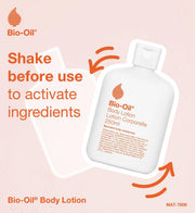 Bio-Oil Ultralight Moisturising Body Lotion, pump bottle packaging, fragrance not specified, 175ml, directions for use