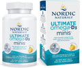 Ultimate Omega D3, Limón Nordic Naturals - 60 Mini Cápsulas Blandas