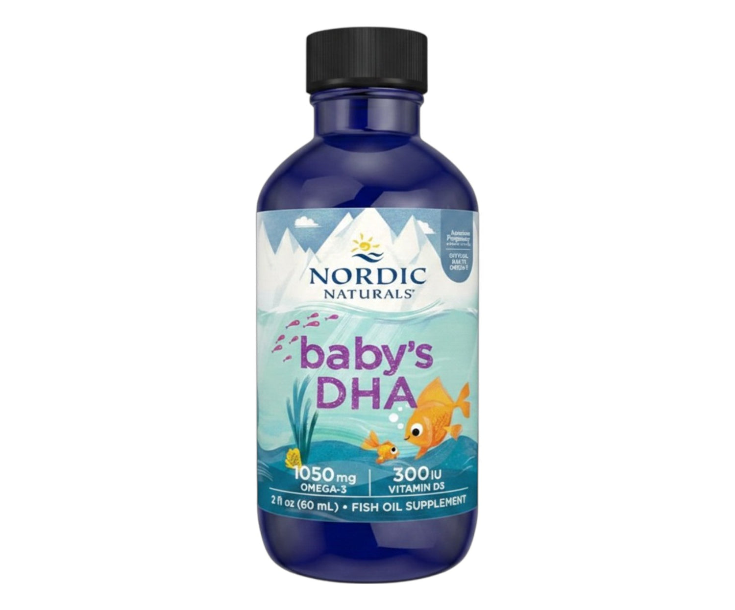 Nordic Naturals Baby's DHA Liquid Omega-3 1050mg with Vitamin D3 300 IU 60ml