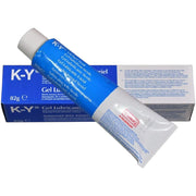 K-Y Jelly Water-Based Sterile Personal Lubricant, tube packaging, no flavour, 82g