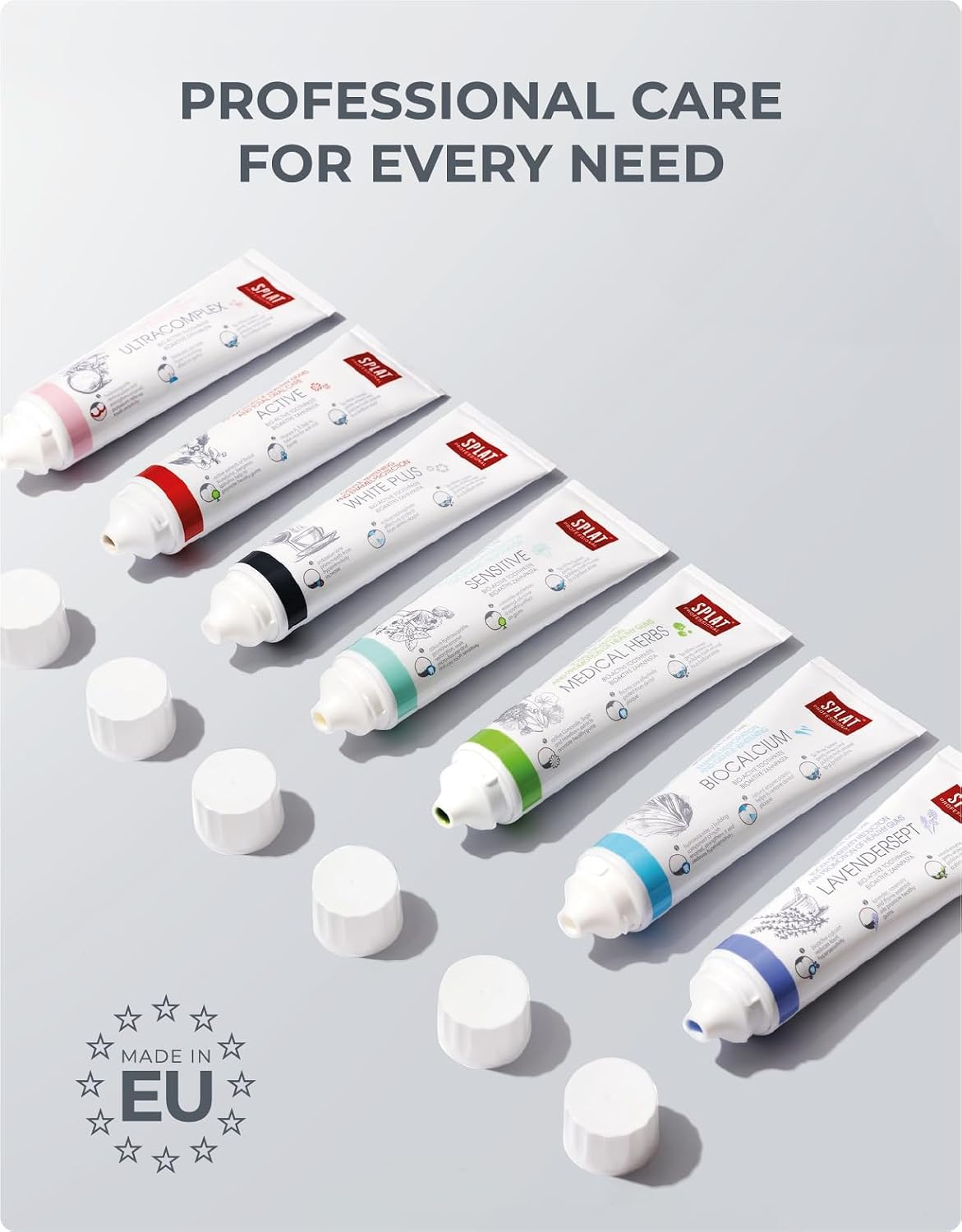 SPLAT Professional UltraComplex Total Care Whitening Toothpaste 100ml & other variants