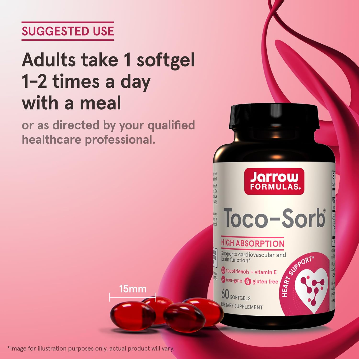 Jarrow Formulas Toco-Sorb® – 60 Softgels