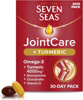 Suplemento Omega-3 y Cúrcuma Seven Seas - Pack Dúo de 30 Días