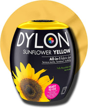 Dylon Washing Machine All-in-1 Fabric Dye Pod Sunflower Yellow 350g