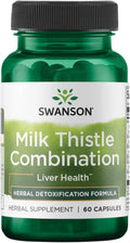 Combinación de Cardo Mariano Swanson 175mg – 60 Cápsulas