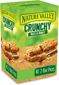 Barras de Cereal Nature Valley Crunchy Avena y Miel 40 x 2 Barras