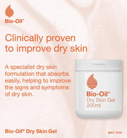 Bio-Oil Dry Skin Gel Moisturiser, tube or gel packaging, no flavour, 100ml, ingredients information