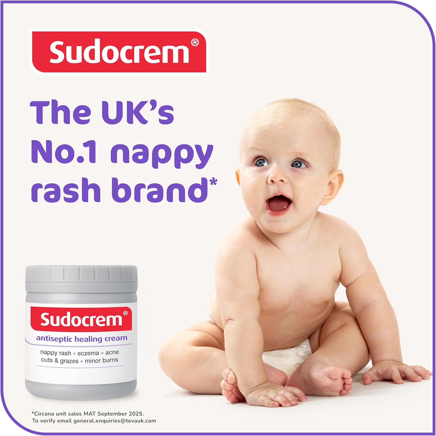Sudocrem Antiseptic Cream with Zinc Oxide - 60g