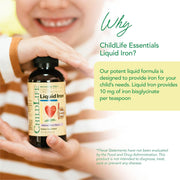 ChildLife Essentials Liquid Iron kids liquid supplement berry flavour 118ml