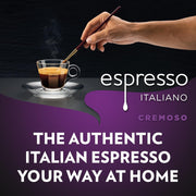 Lavazza Espresso Italiano Cremoso Coffee Beans, resealable coffee bag packaging, chocolaty flavour notes, 1kg, brewing directions
