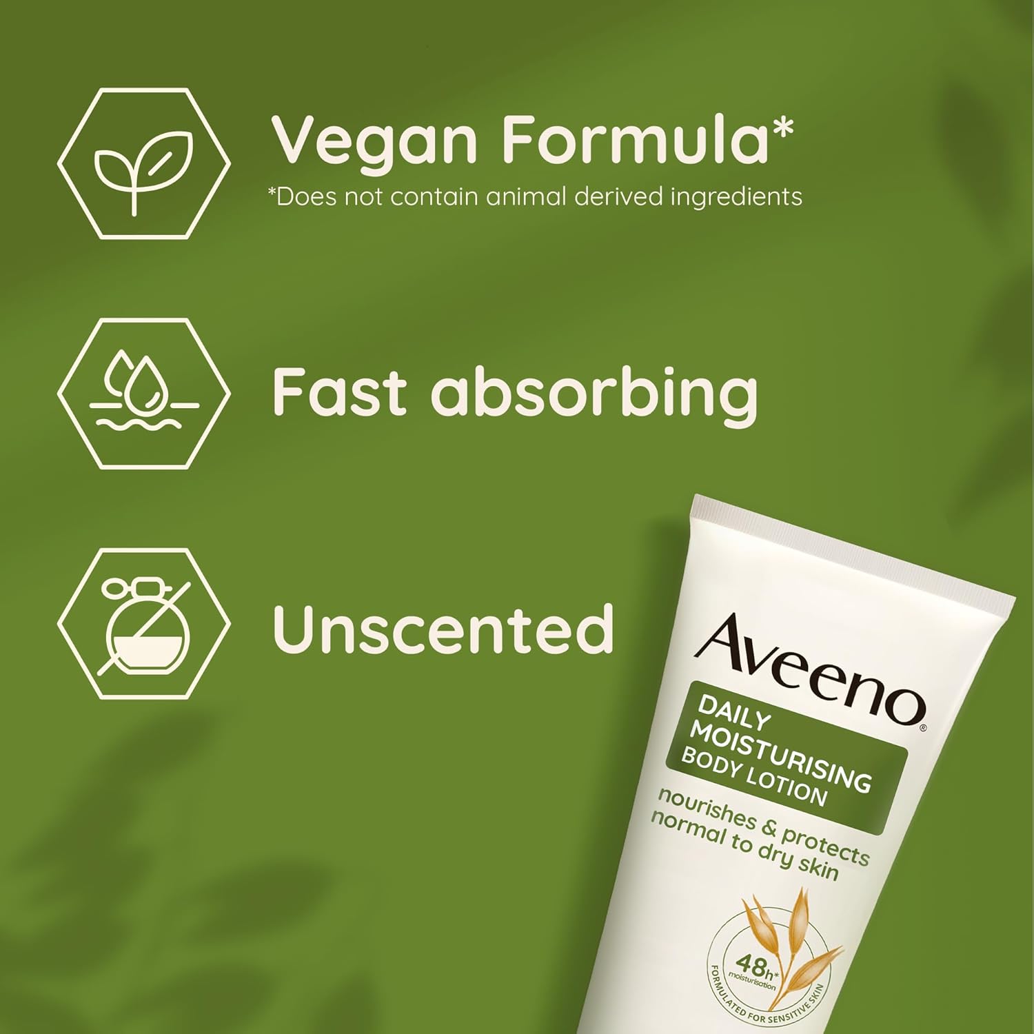 Aveeno Daily Moisturising Body Lotion for Dry Sensitive Skin - 200ml