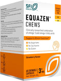 Equazen Chews – Omega-3 & Omega-6 Brain Support | Strawberry Flavour | 60 Chewable Capsules | Ages 3+