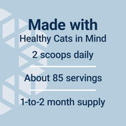 Label of Life Extension Cat Mix powder showing dosage and feeding directions.
