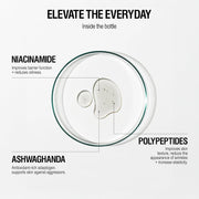 Grown Alchemist Skin Renewal Serum, glass dropper bottle packaging, fragrance not specified, 25ml, ingredients information