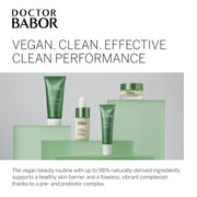 Doctor Babor Clean Formance Moisture Glow 5 piece skincare travel set lifestyle use image