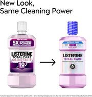 Listerine Total Care Alcohol Free Mild Mint Mouthwash oral rinse bottle 500ml new look