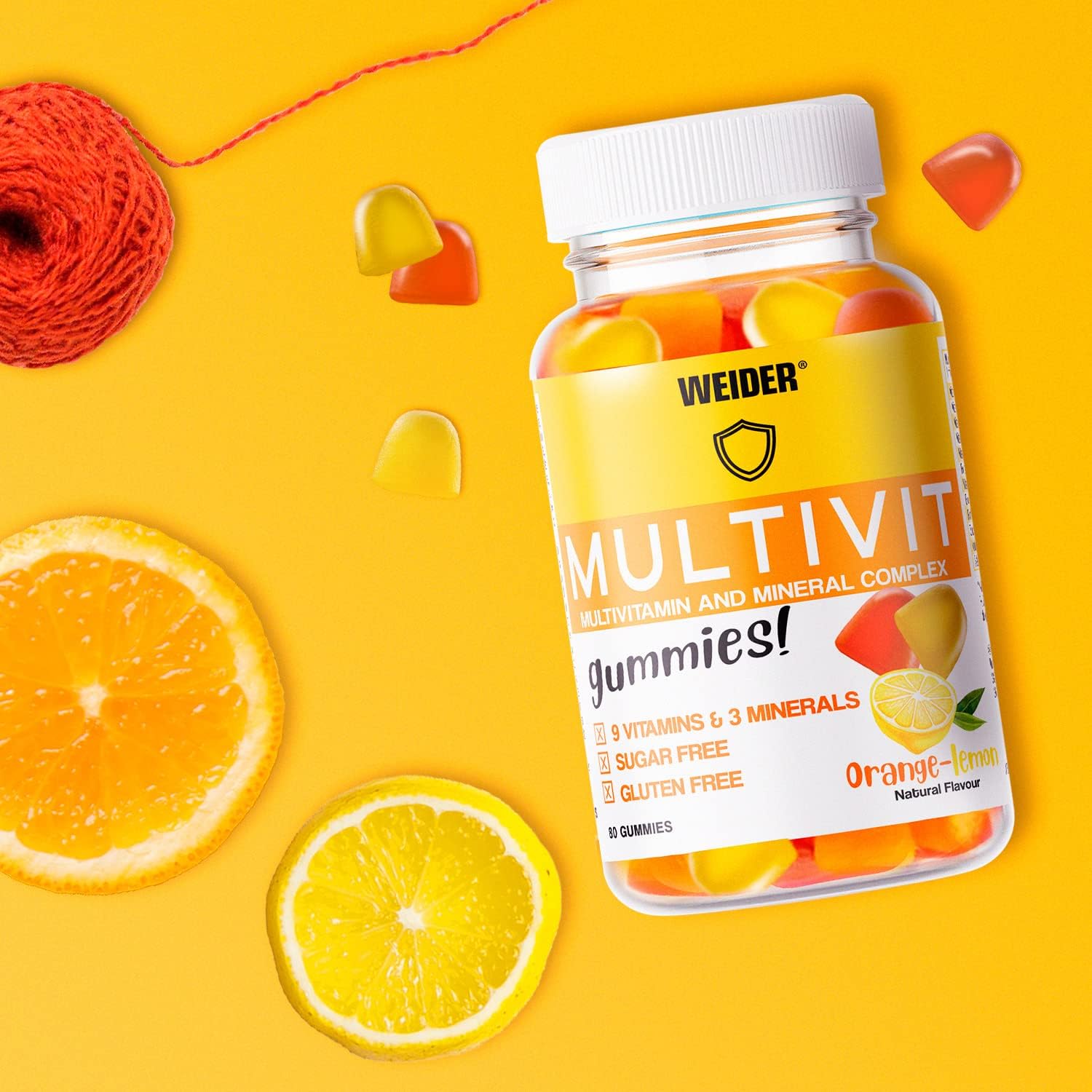WEIDER Multivit Multivitamin and Mineral Complex Gummies - 210 count