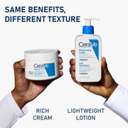 CeraVe Moisturising Cream Fragrance Free 454g, Rich cream & Lightweight Lotion