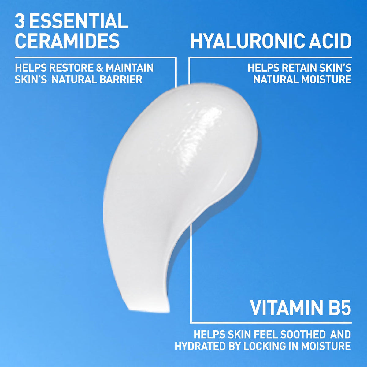 CeraVe Hydrating Hyaluronic Acid Serum facial skincare pump bottle 30ml product information