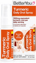 Spray oral BetterYou Cúrcuma, sabor naranja - 25ml