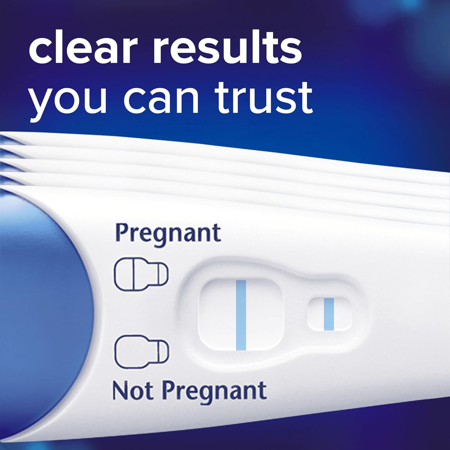 Clearblue pregnancy test stick usage sampling tip demonstration