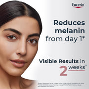 Eucerin Anti-Pigment Dual Serum with Thiamidol facial serum 30ml bottle lifestyle use image