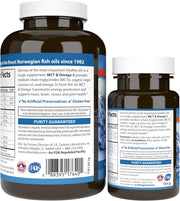 Barcode image: Carlson MCT Omega 3 softgels bottle barcode 150 count