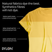 Dylon All-in-1 Washing Machine Fabric Dye Pod Sunflower Yellow 350g used for clothing and home textiles