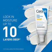 CeraVe Facial Moisturising Lotion AM SPF50 facial moisturiser 52ml skincare use