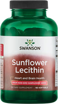 Swanson Sunflower Lecithin 90 Softgels